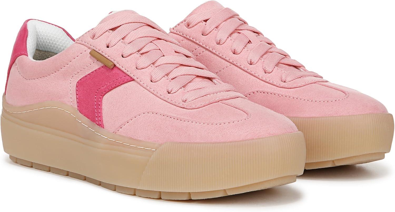 image:imageDr Scholls Shoes Womens Time Off Win Sneaker Pink Lemonade Fabric 75 M