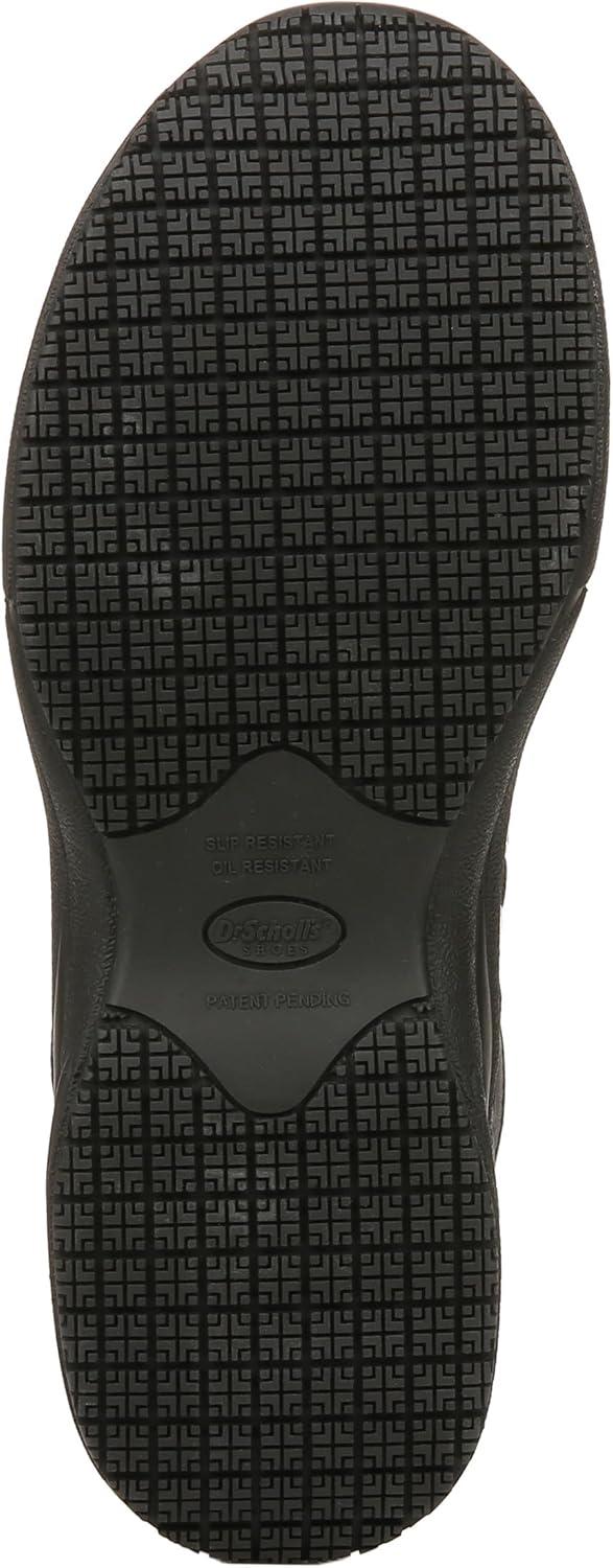 image:imageDr Scholls Womens Blaze Slip Resistant Composite Toe Work Sneaker Black Leather 8 M