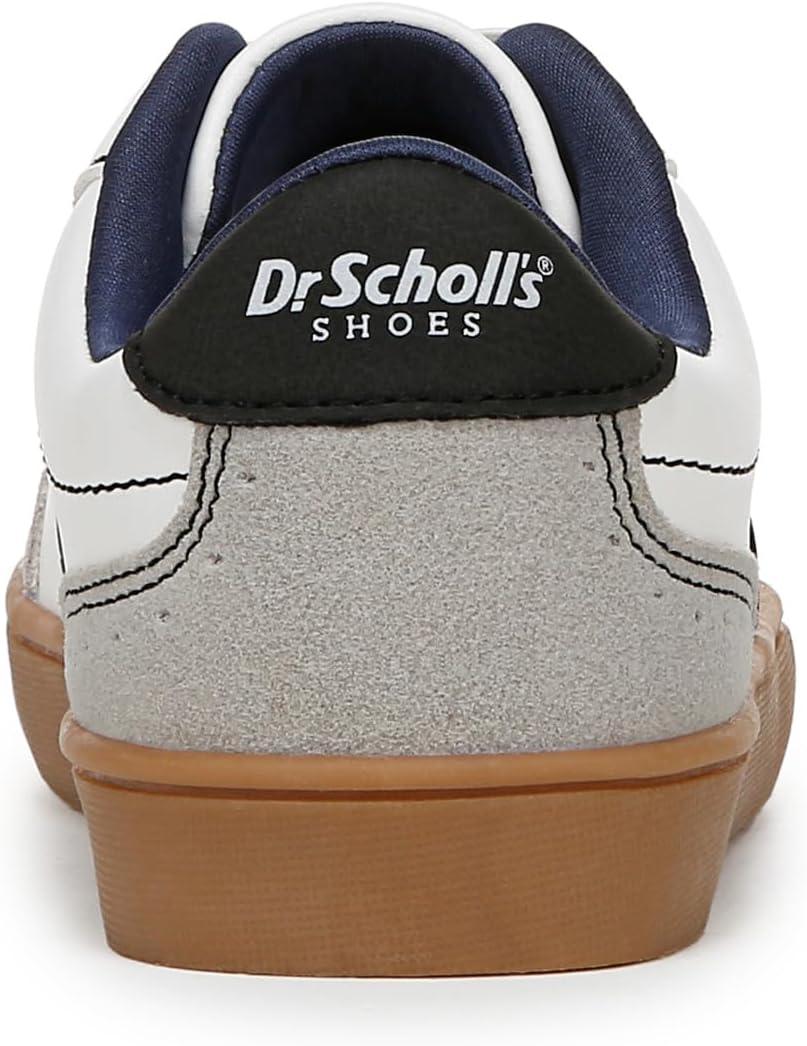 image:imageDr Scholls Youth Girls Madison Play Kids Sneaker White Grey Smooth