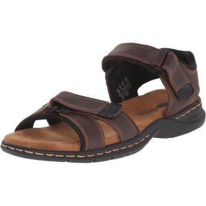 Dr. Scholl’s Shoes Men’s Gus Sandal(Brown)