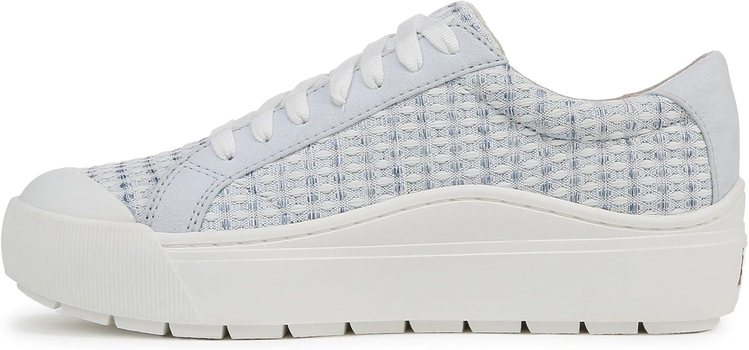 image:imageDr Scholls Womens Time Off Sneaker Powder Blue Fabric 65 M
