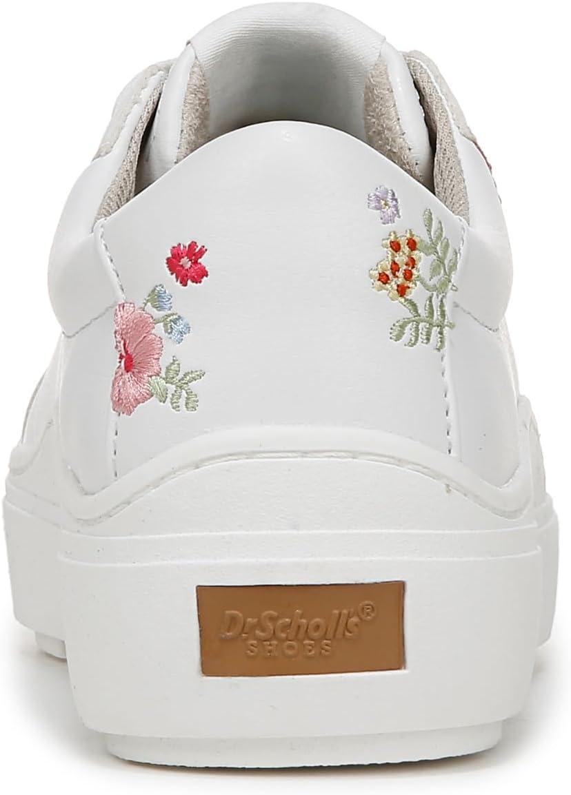 image:imageDrScholls SHOES Womens Time Off GoWhite Floral Embroidery