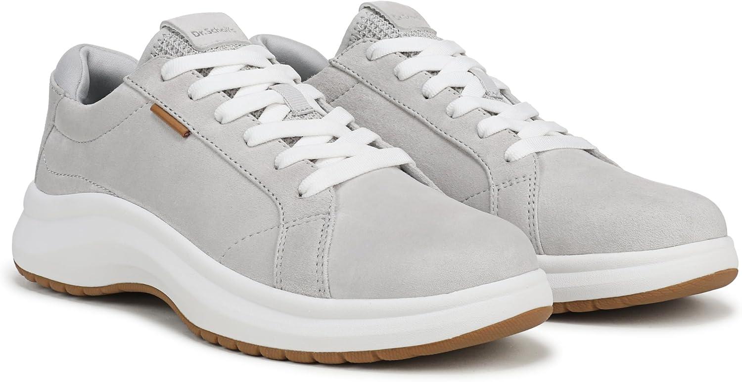 image:imageDrScholls Shoes Womens Feel Good Plantar FasciitisLight Grey Leather