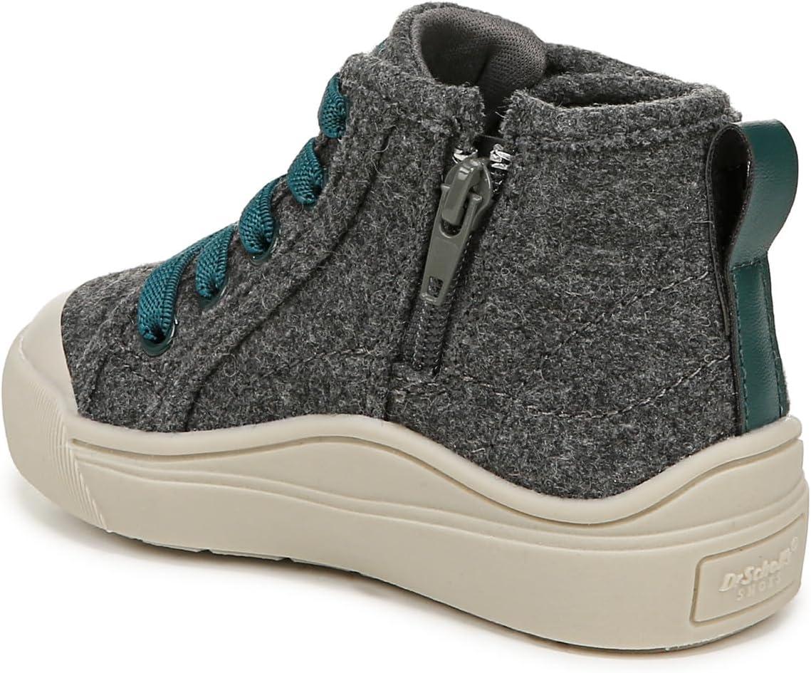 image:imageDr Scholls BabyGirls Classic SneakerCharcoal Grey Wool