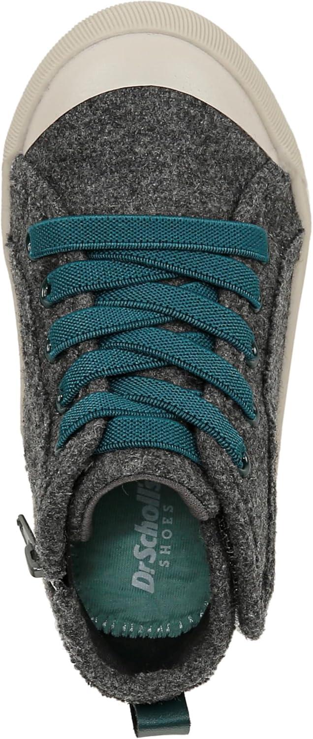 image:imageDr Scholls BabyGirls Classic SneakerCharcoal Grey Wool