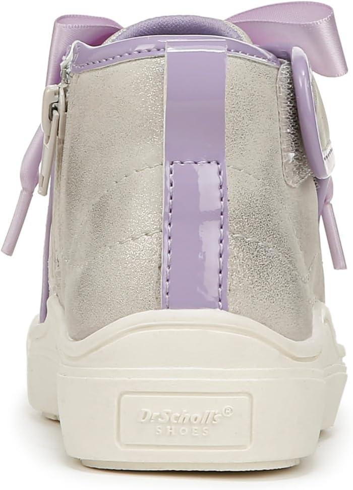 image:imageDr Scholls BabyGirls Classic SneakerSilver Grey Metallic