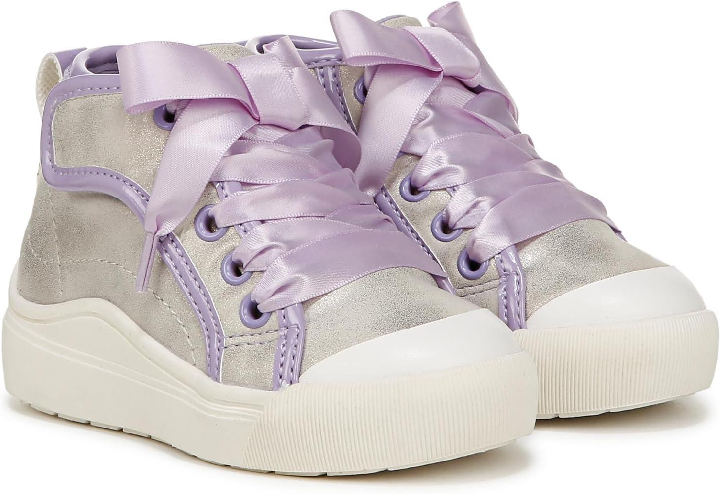 image:imageDr Scholls BabyGirls Classic SneakerSilver Grey Metallic