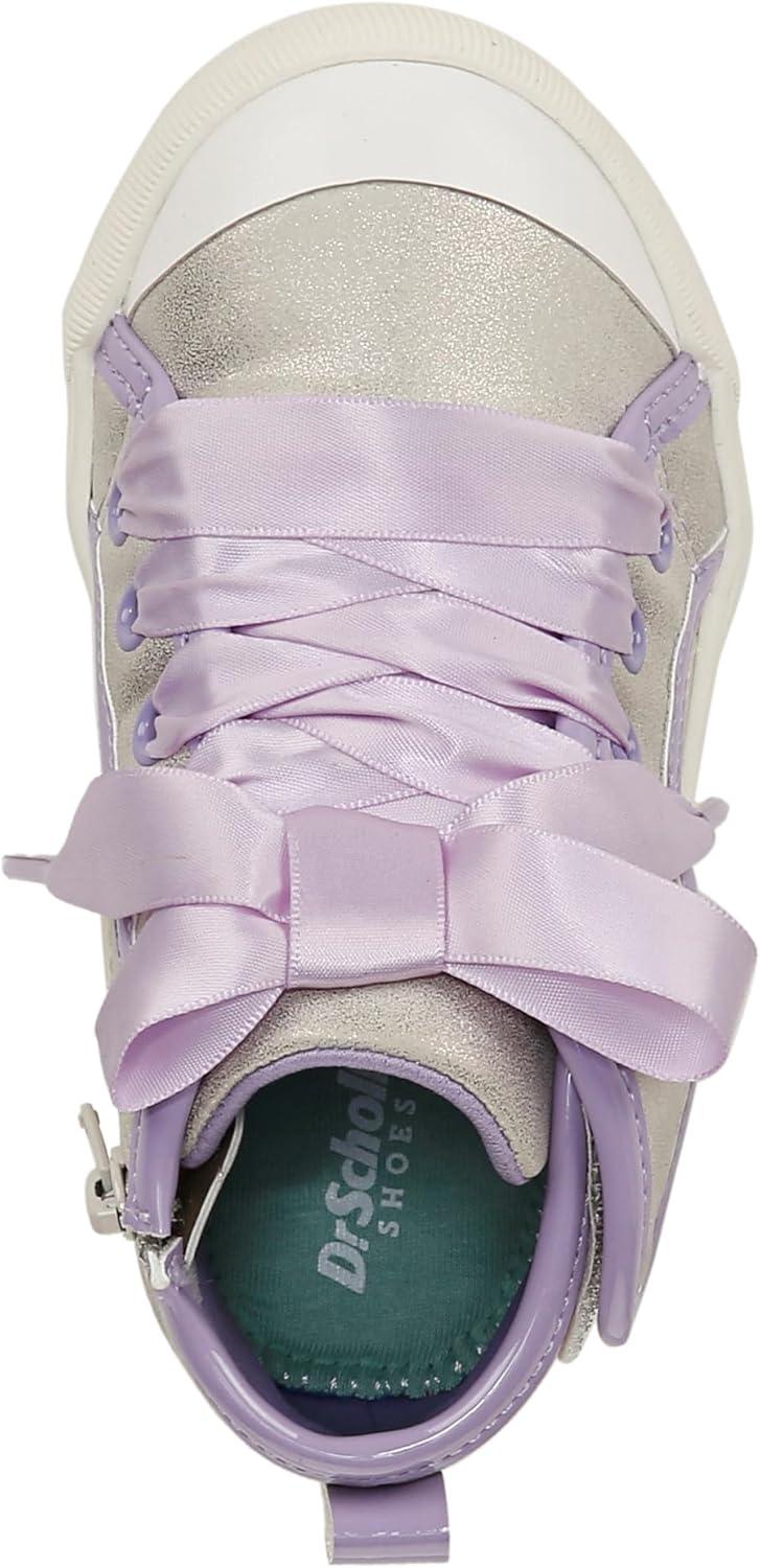 image:imageDr Scholls BabyGirls Classic SneakerSilver Grey Metallic