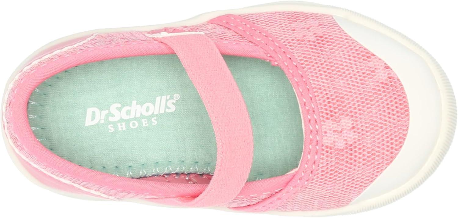 image:imageDr Scholls BabyGirls Mary JaneHot Pink Floral Mesh