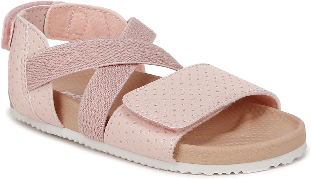 image:imageDr Scholls Shoes Islander Toddler Flat Sandal Pink Sparkling Dots 10 M