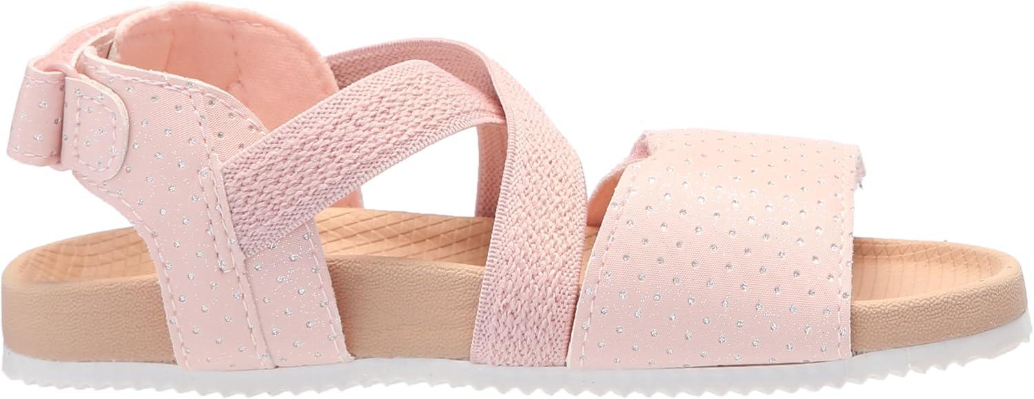 image:imageDr Scholls Shoes Islander Toddler Flat Sandal Pink Sparkling Dots 10 M