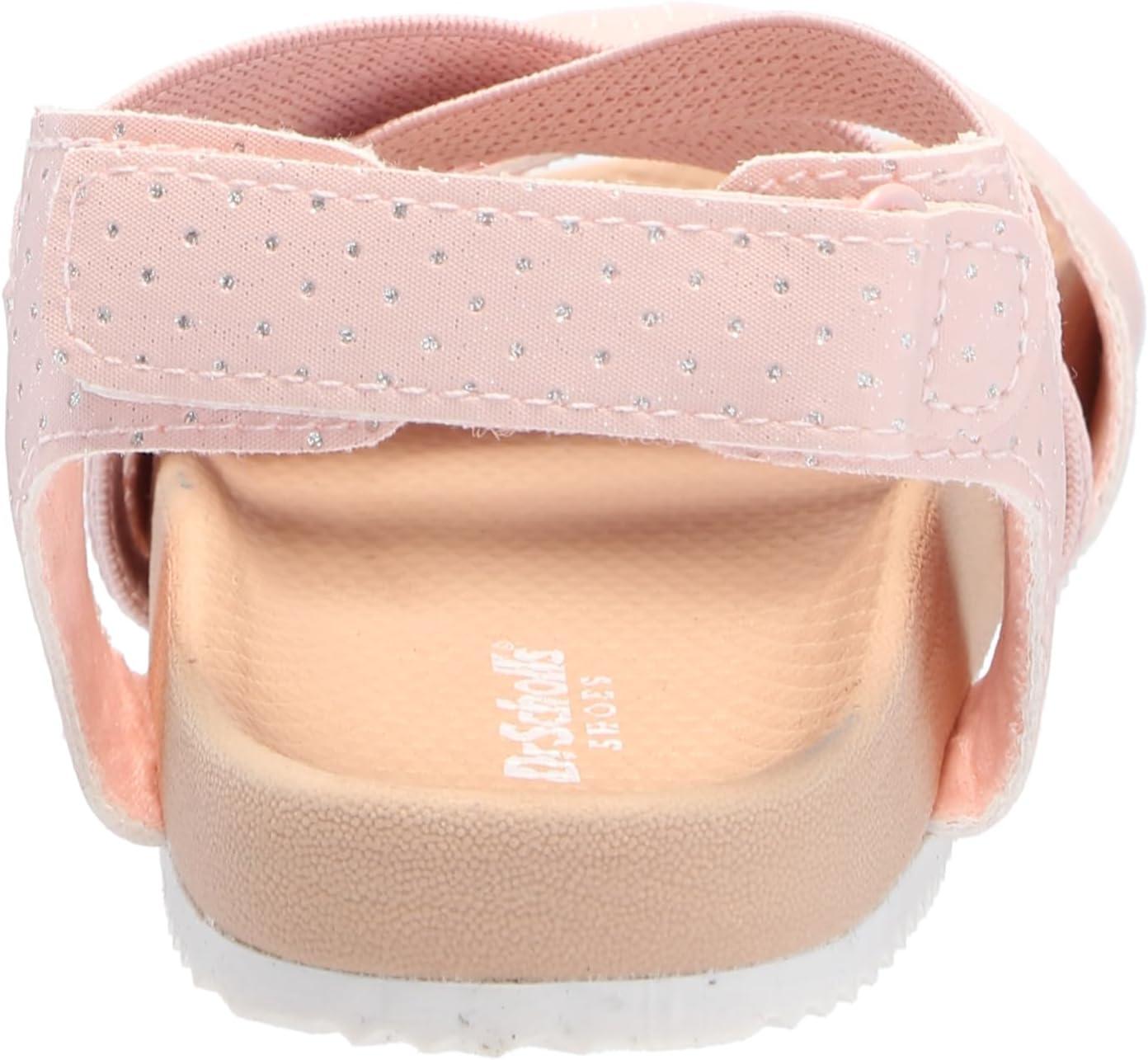 image:imageDr Scholls Shoes Islander Toddler Flat Sandal Pink Sparkling Dots 10 M