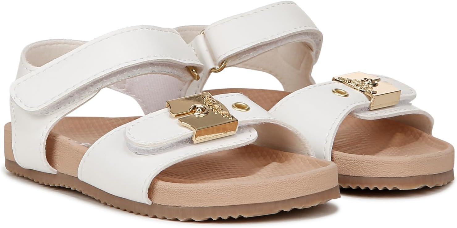 image:imageDr Scholls Shoes Original Toddler Flat Sandal White Smooth 10 M
