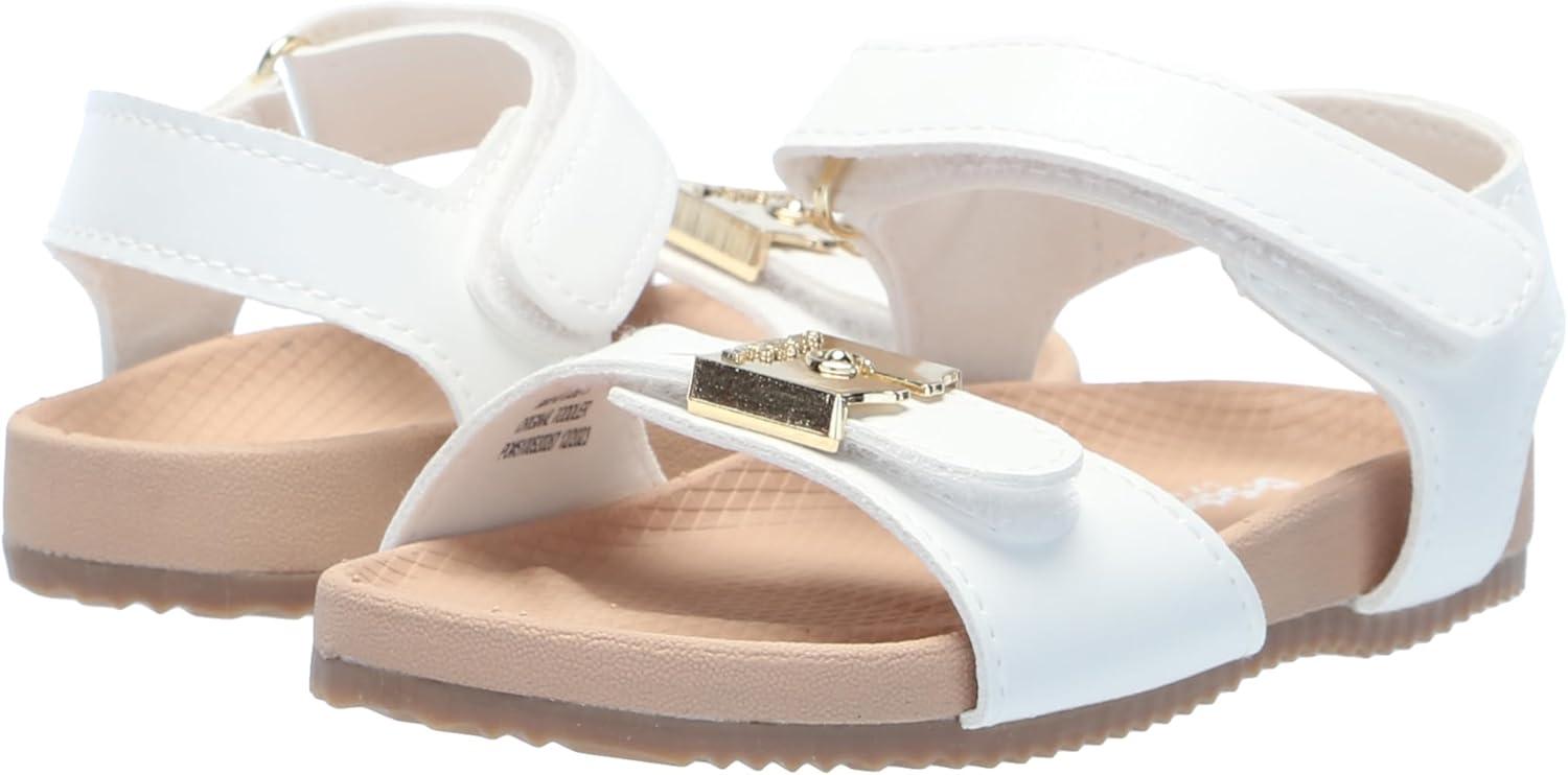 image:imageDr Scholls Shoes Original Toddler Flat Sandal White Smooth 10 M