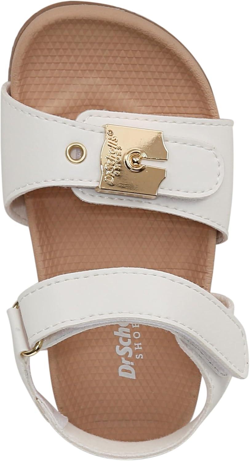image:imageDr Scholls Shoes Original Toddler Flat Sandal White Smooth 10 M
