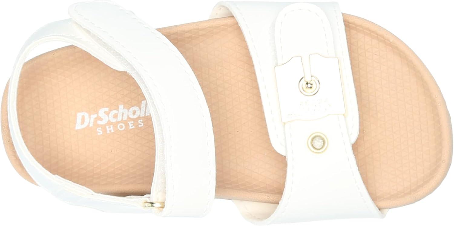 image:imageDr Scholls Shoes Original Toddler Flat Sandal White Smooth 10 M