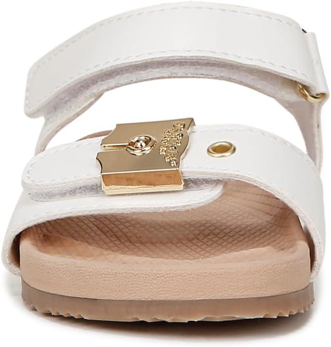 image:imageDr Scholls Shoes Original Toddler Flat Sandal White Smooth 10 M