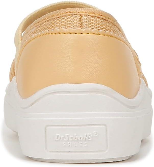image:imageDr Scholls Shoes Time Off Jane Toddler Sneaker Gold Yellow Floral Mesh 10 M