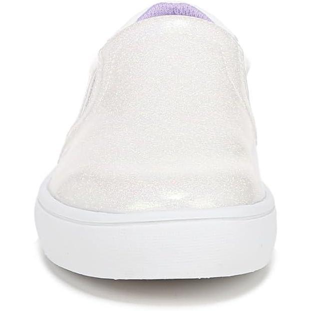 image:imageDr Scholls Shoes Madison Kids Slip On Sneaker White Glitter 2 M