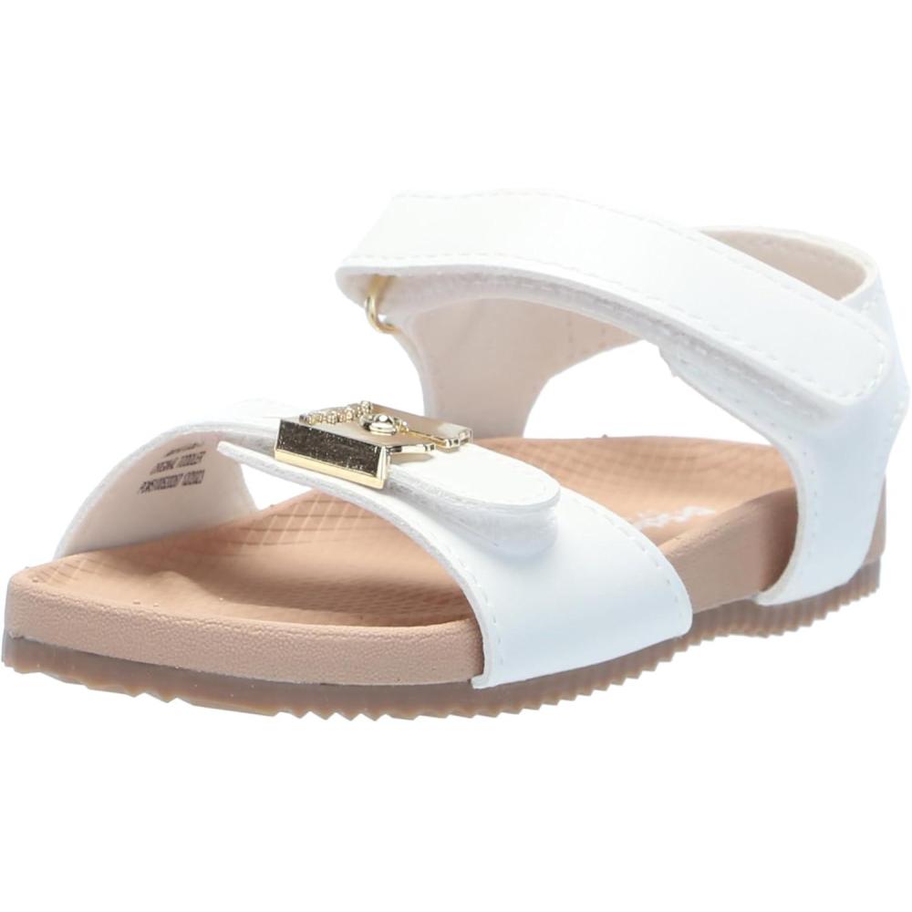 image:imageDr Scholls Shoes Original Toddler Flat Sandal White Smooth 10 M
