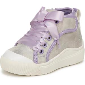 Dr. Scholl’s Baby-Girl’s Classic Sneaker(Silver Grey Metallic)