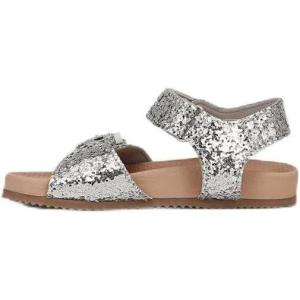 Dr. Scholl’s baby-girls Original Toddler Flat Sandal(Silver Glitter)