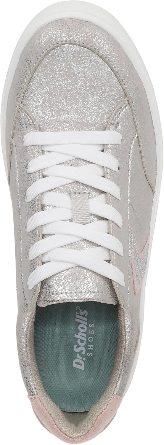 image:imageDr Scholls Women Madison LaceSilverPink Metallic Sparkle