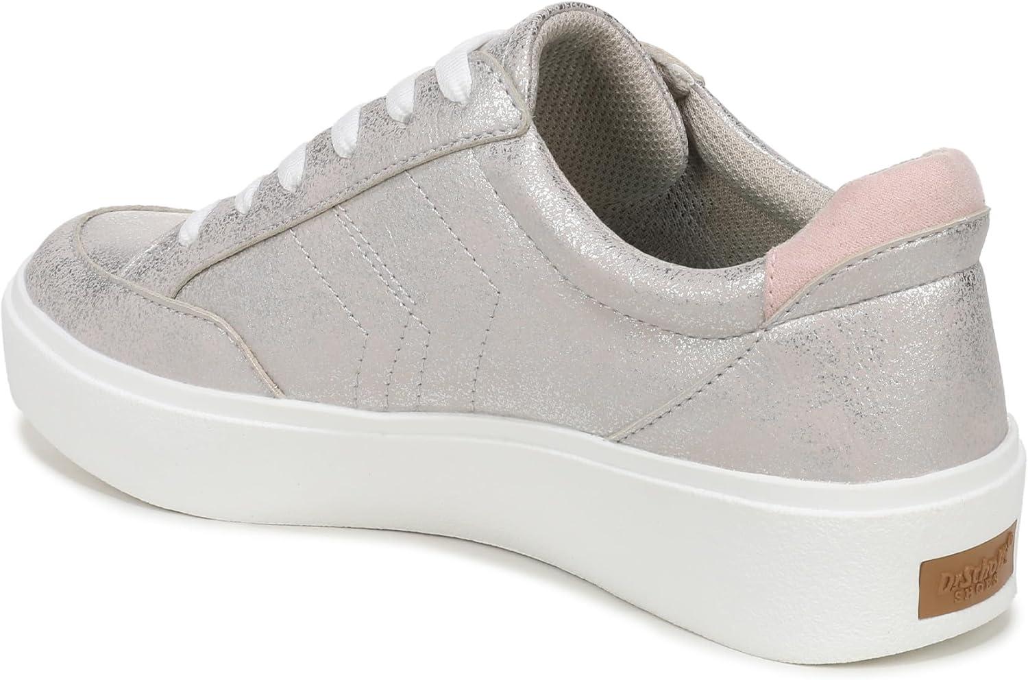 image:imageDr Scholls Women Madison LaceSilverPink Metallic Sparkle