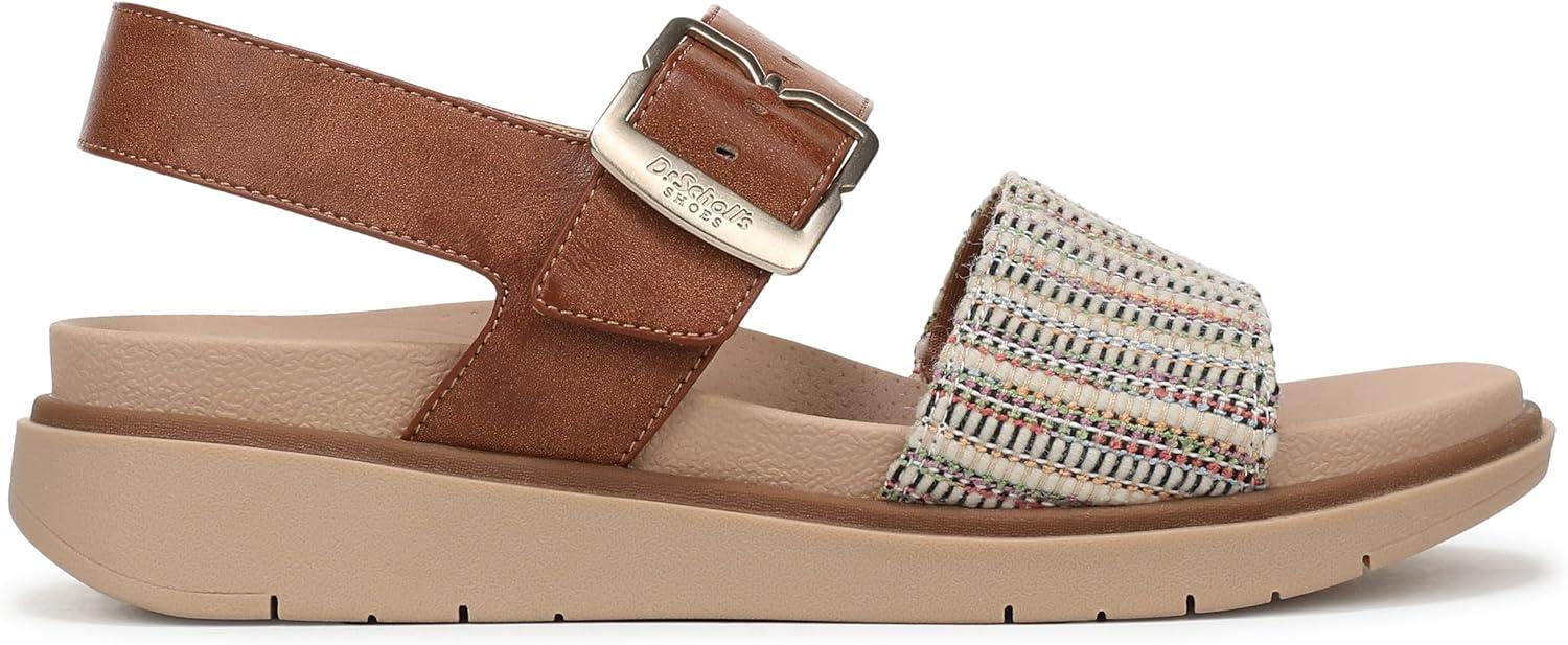image:imageDrScholls SHOES Womens PosieHoney BrownNatural Fabric