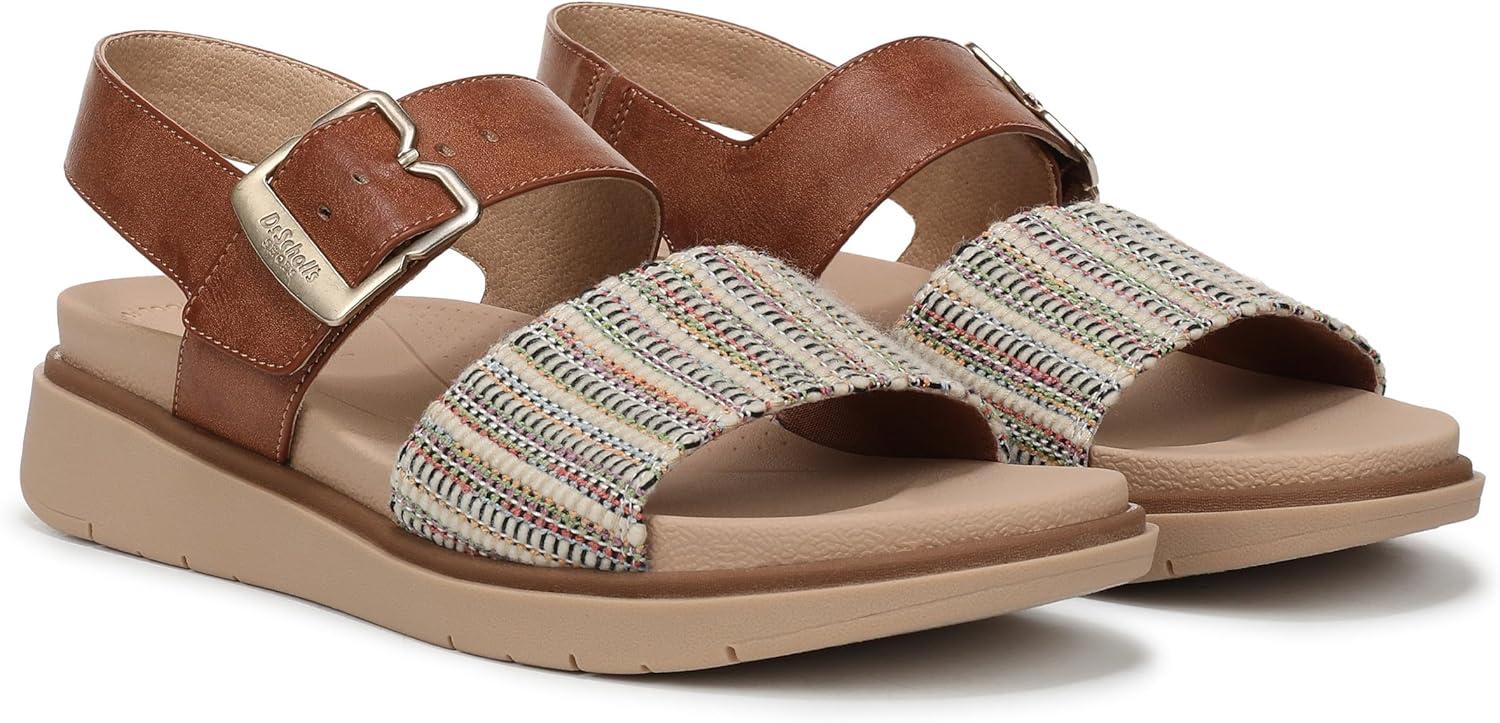 image:imageDrScholls SHOES Womens PosieHoney BrownNatural Fabric