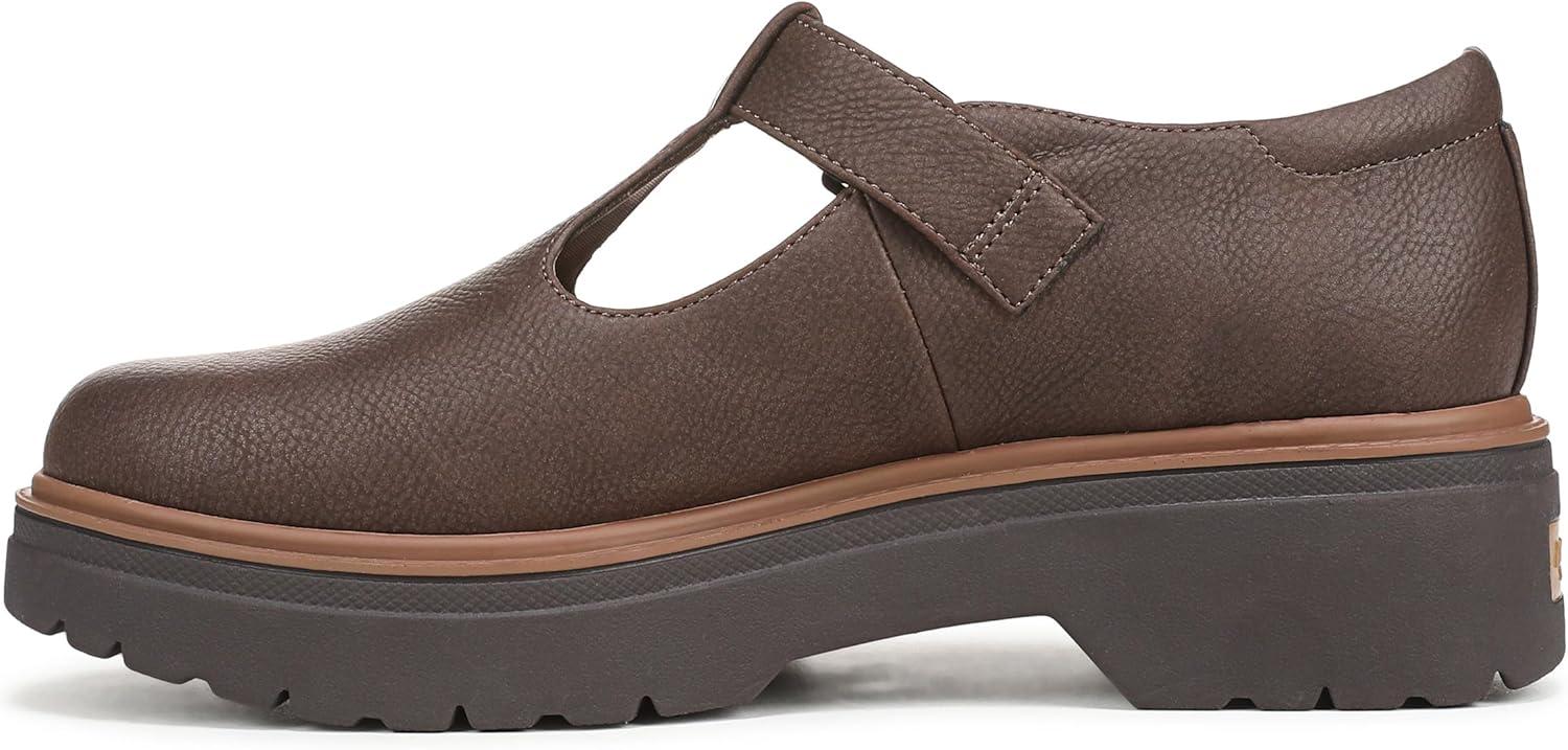 image:imageDrScholls Shoes Womens Bring It JaneDark Brown Rugby