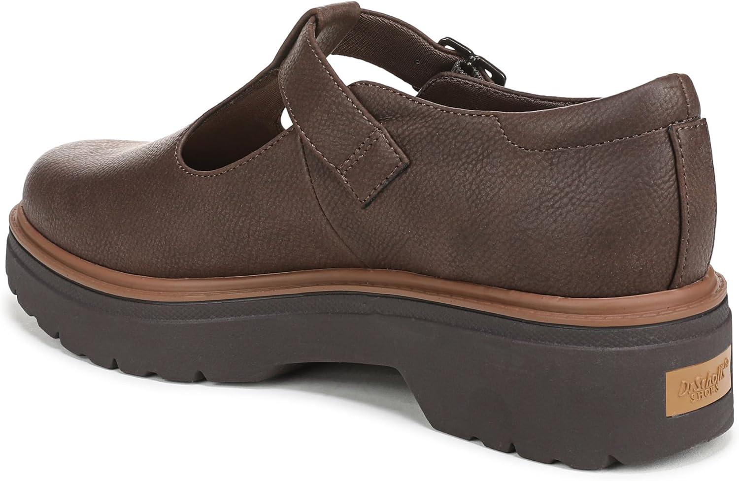 image:imageDrScholls Shoes Womens Bring It JaneDark Brown Rugby