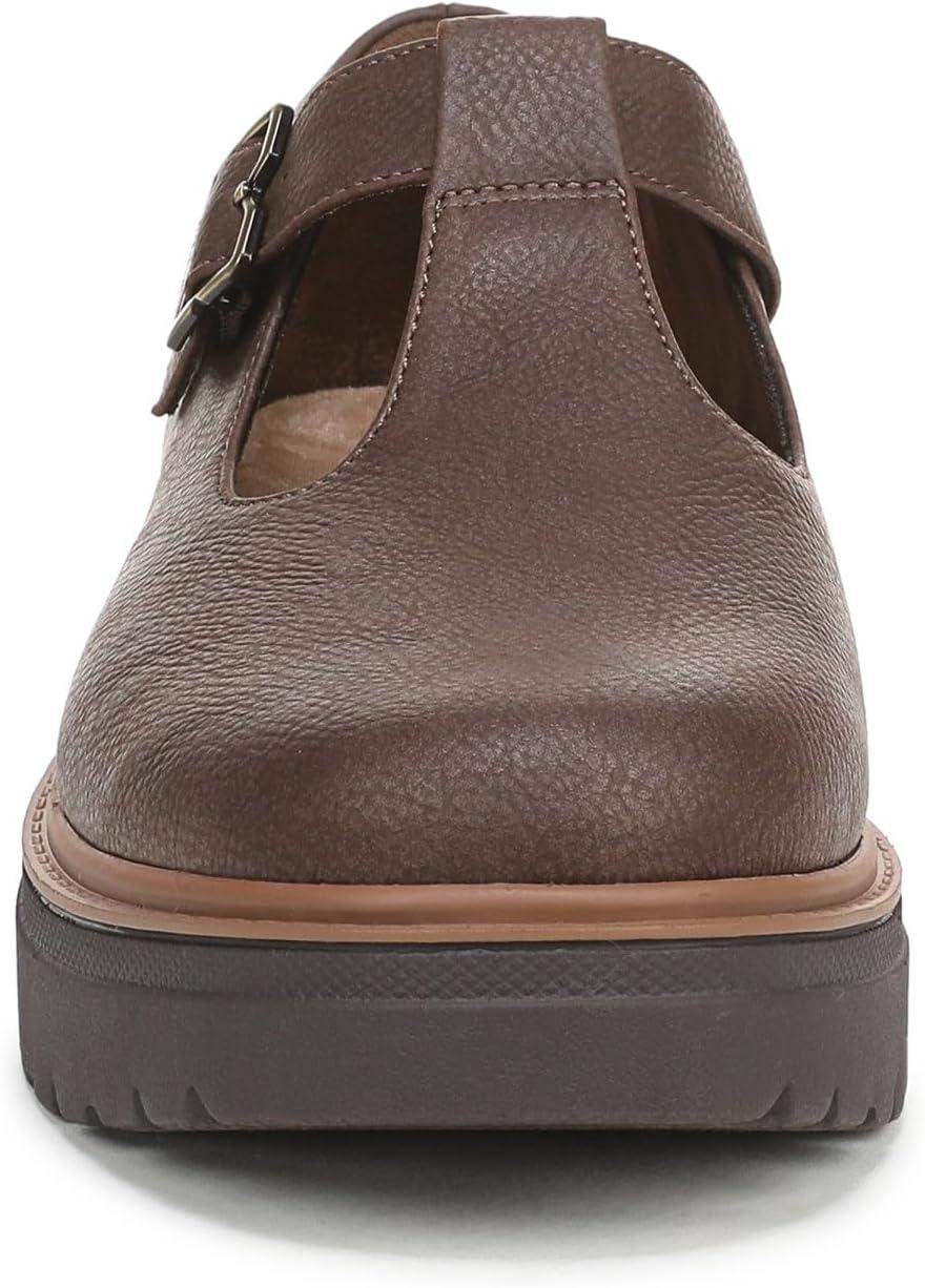 image:imageDrScholls Shoes Womens Bring It JaneDark Brown Rugby