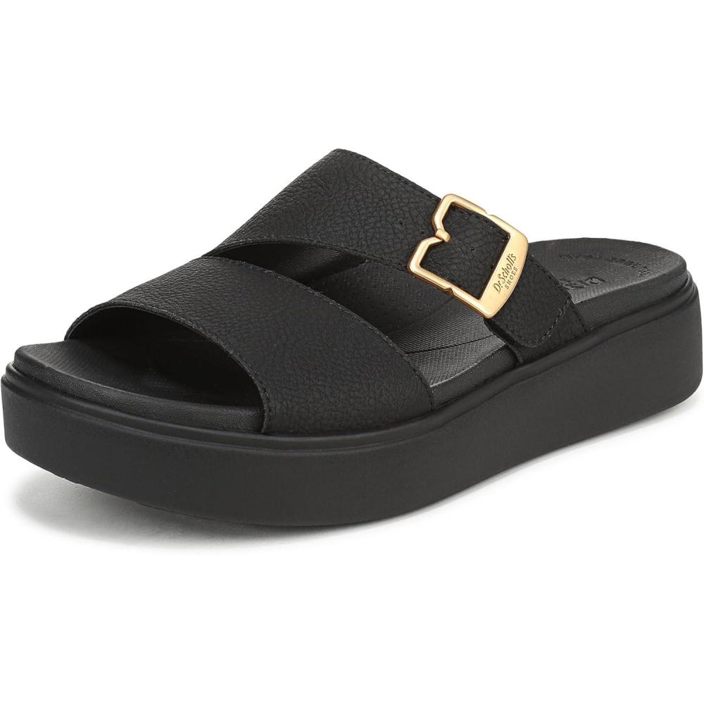 image:imageDrScholls SHOES womens Madison Cloud SlideBlackBlack