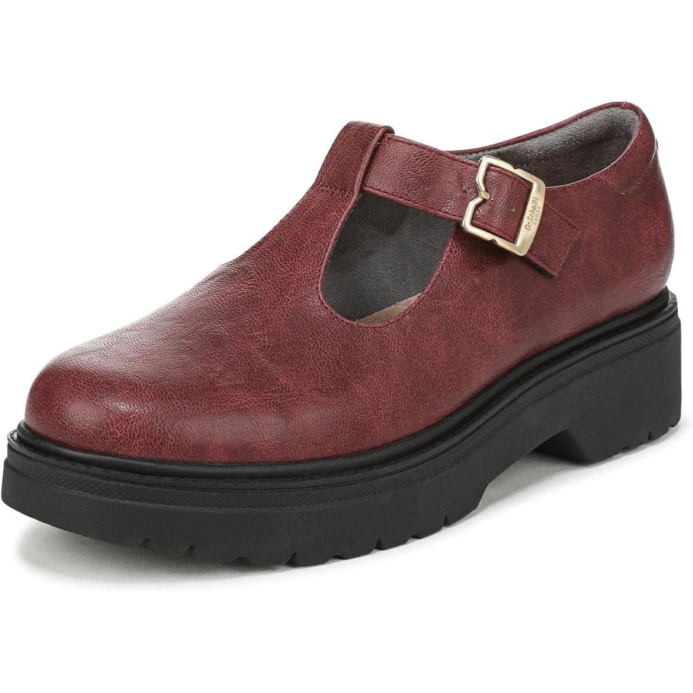 image:imageDrScholls Shoes Womens Bring It JaneBurgundy Dark Red