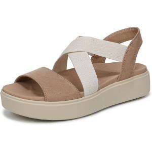 Dr.Scholl’s SHOES Women’s Madison Cloud Ease(Cuban Sand/Off White)