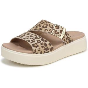 Dr.Scholl’s SHOES womens Madison Cloud Slide(Light Sand/Tan)