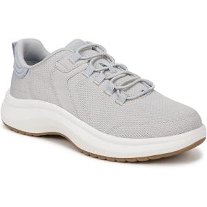 Dr.Scholl’s SHOES Women’s Feel at Ease Plantar Fasciitis(Vapor Grey Fabric)