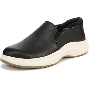 Dr.Scholl’s Shoes Women’s Feel Well Plantar Fasciitis(Black Leather)