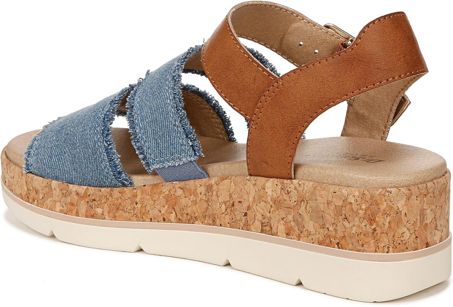 image:imageDr Scholls Shoes Womens Once TwiceBlue DenimCork