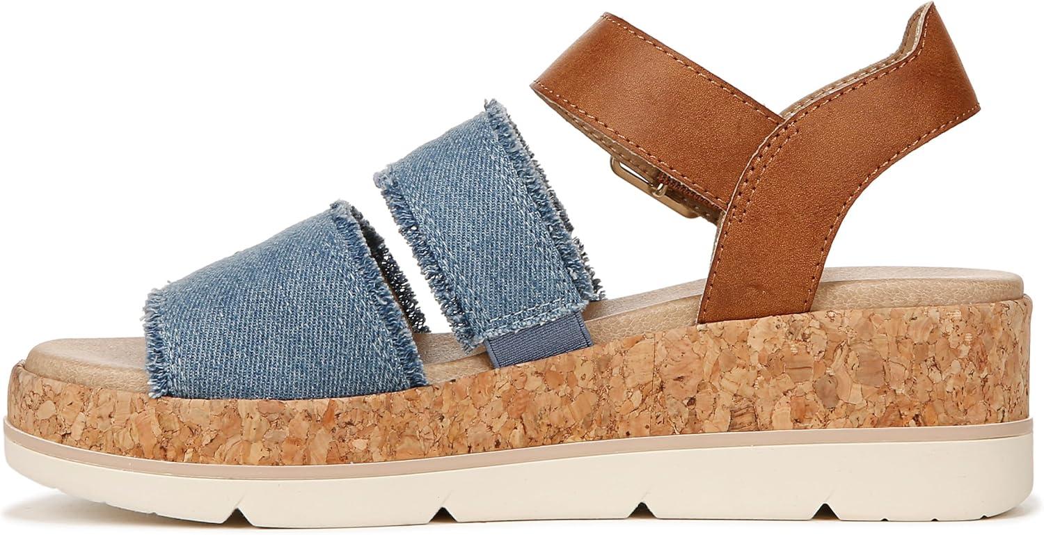 image:imageDr Scholls Shoes Womens Once TwiceBlue DenimCork