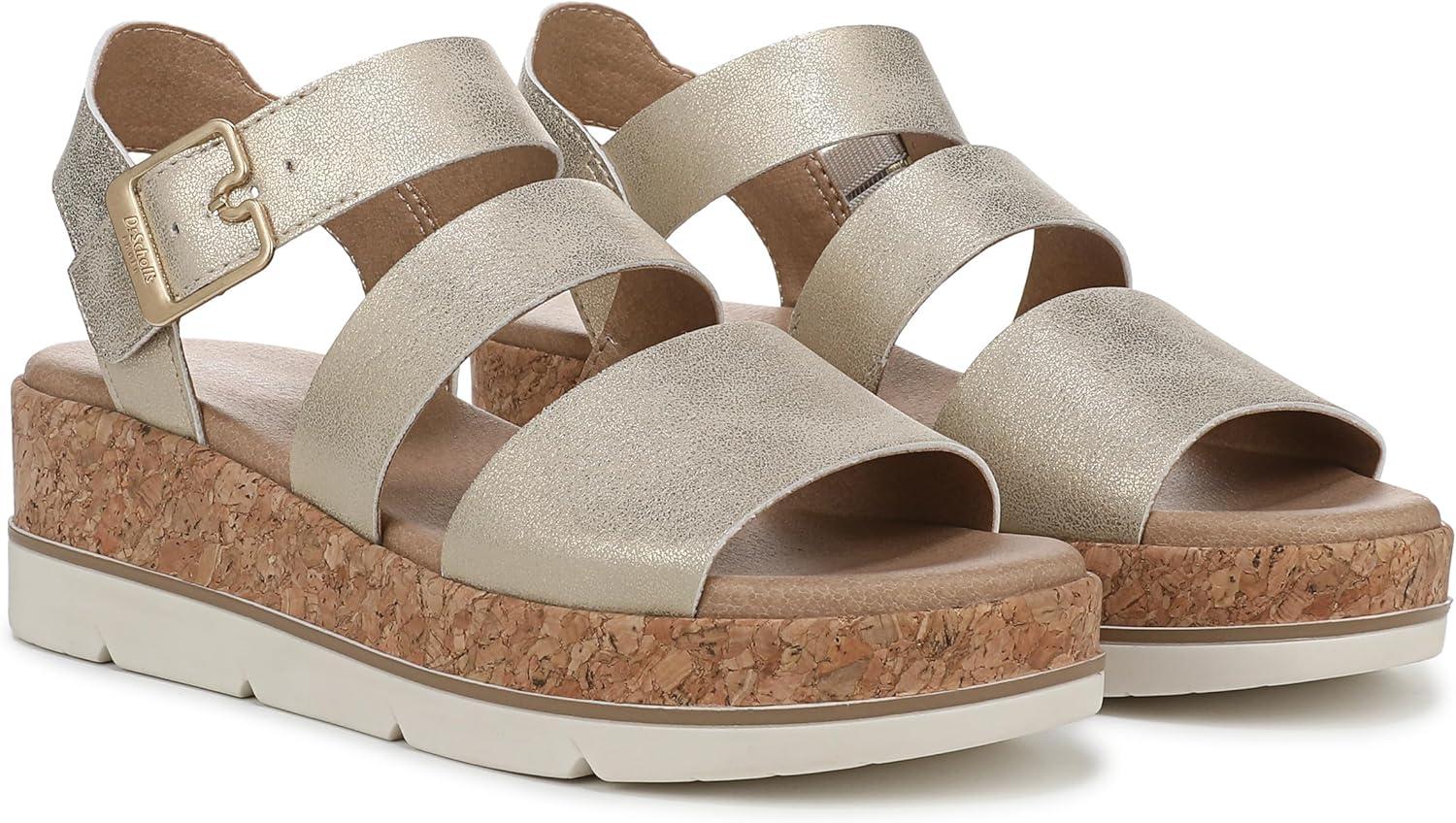 image:imageDr Scholls Shoes Womens Once TwiceGold Metallic