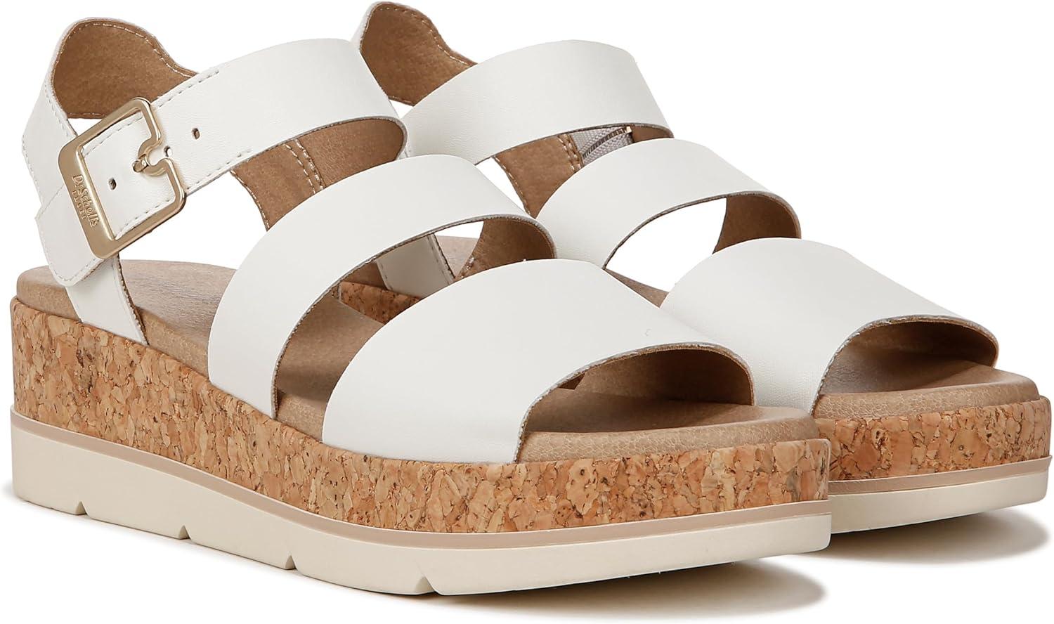 image:imageDr Scholls Shoes Womens Once TwiceWhiteCork