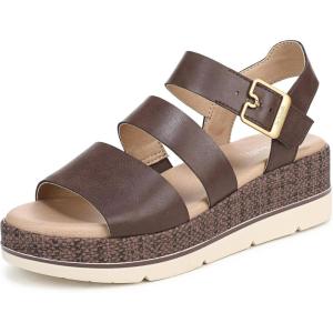Dr. Scholl’s Shoes Women’s Once Twice(Dark Umber Brown)