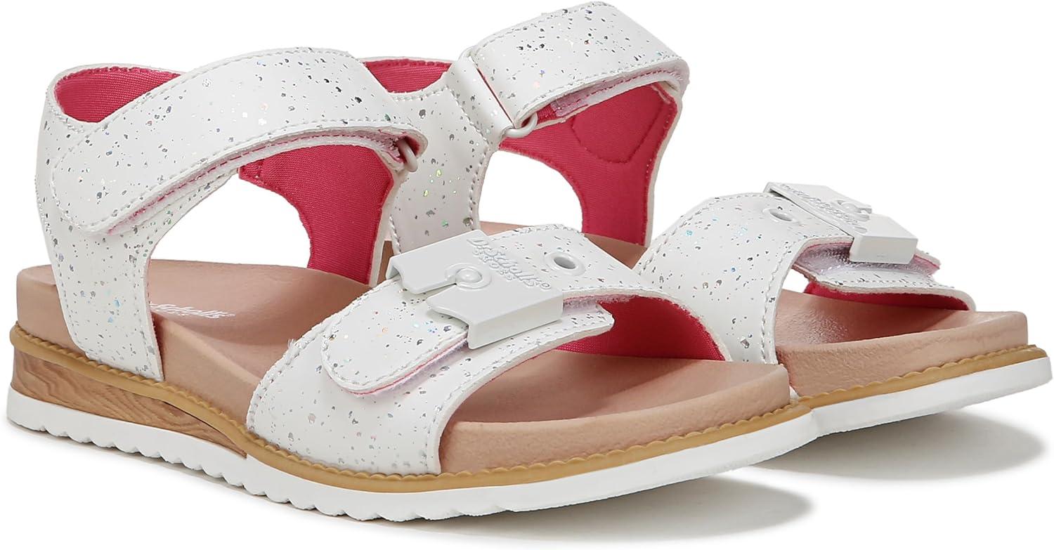 image:imageDrScholls SHOES girls Island Original Sandal KidsWhite Speckles Smooth