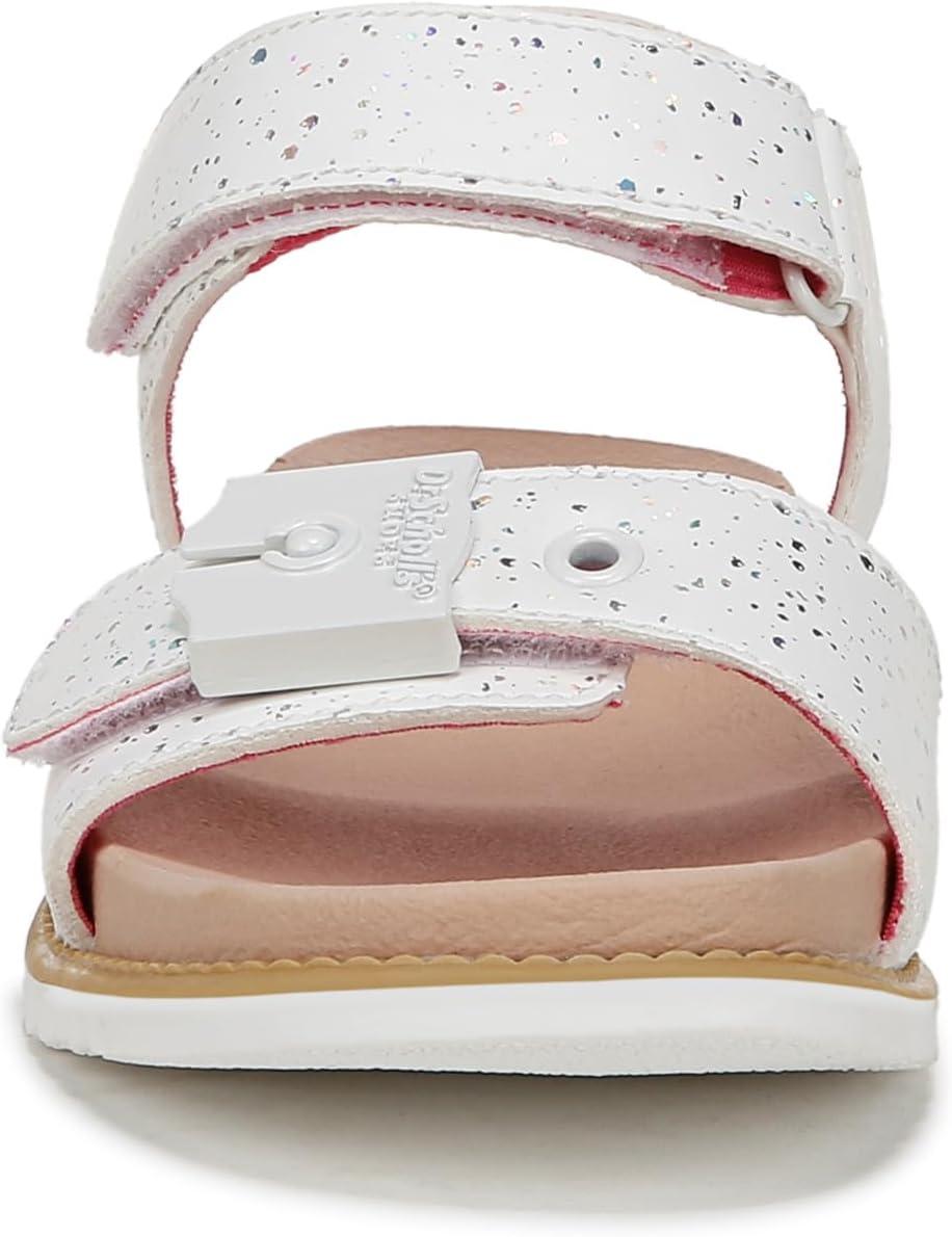 image:imageDrScholls SHOES girls Island Original Sandal KidsWhite Speckles Smooth