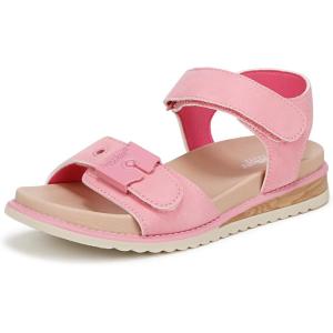 Dr.Scholl’s SHOES girls Island Original Sandal Kids(Sweet Pink Smooth)