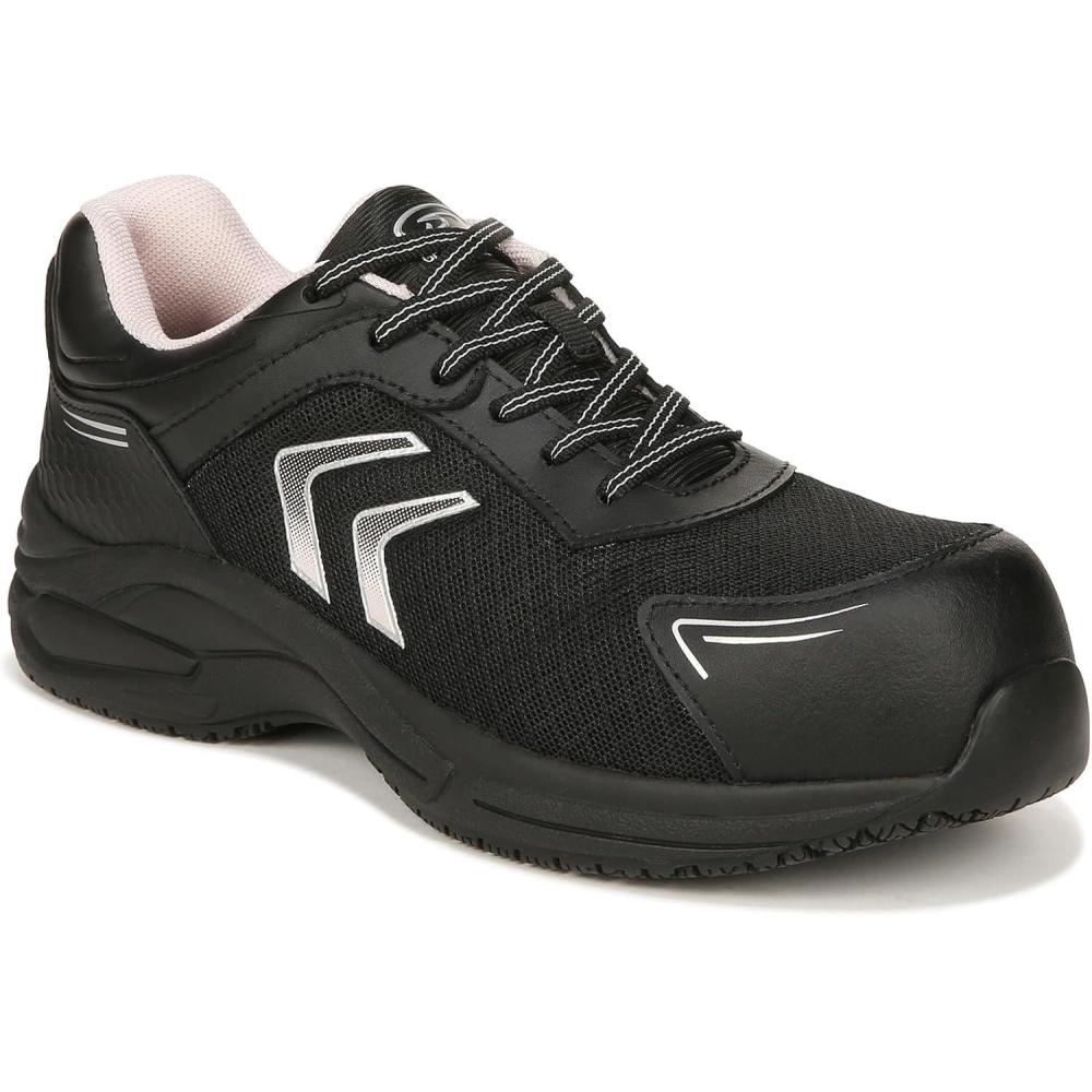 image:imageDrScholls Shoes Womens Blaze Composite ToeBlack Leather