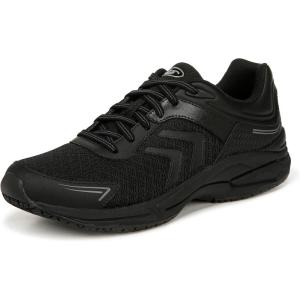Dr. Scholl’s Womens Blaze Slip Resistant Work Sneaker(Black/Black)