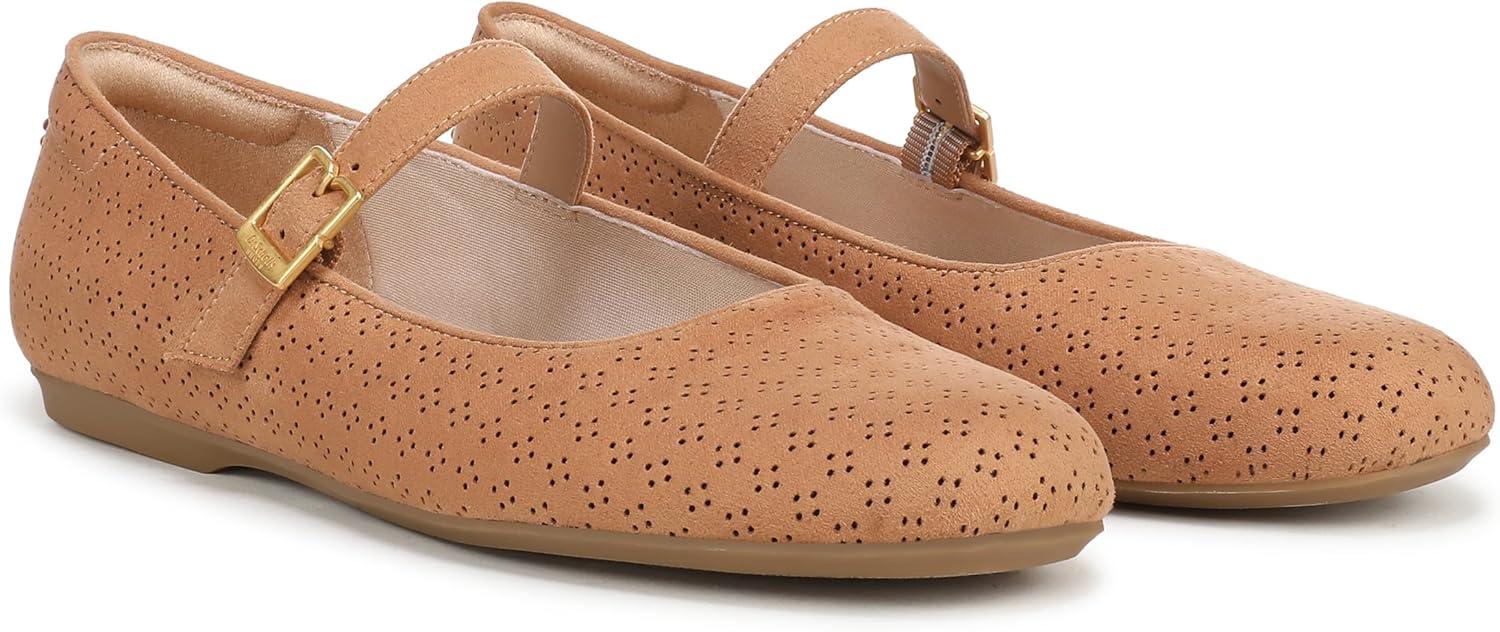 image:imageDr Scholls Shoes Womens Wexley JaneCamelot Brown Microfiber Perf